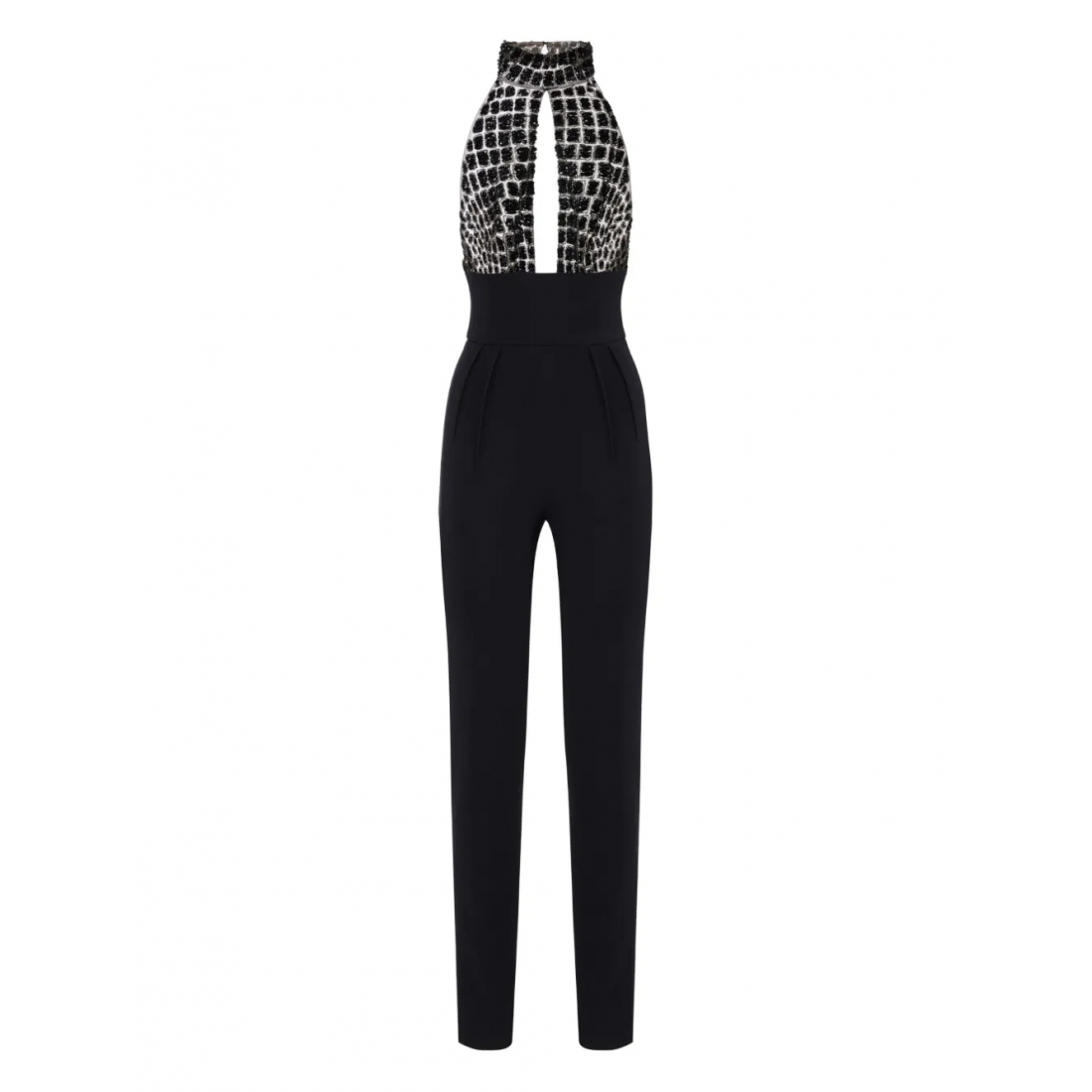 Women's 'Embellished Halter-Neck' Jumpsuit