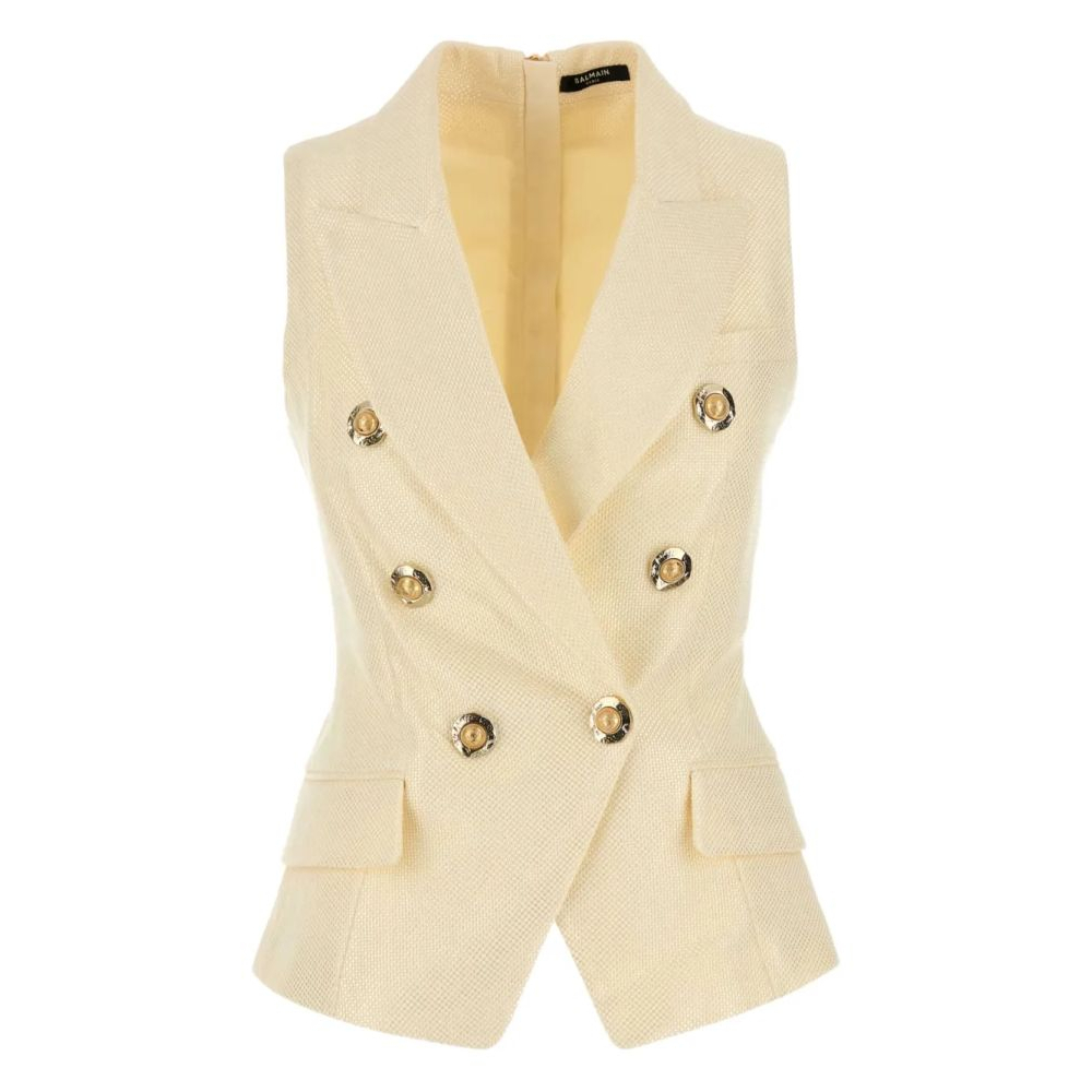 Gilet 'Double-Breasted Buttoned' pour Femmes