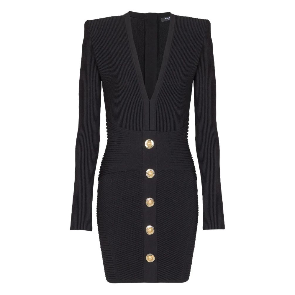 Women's 'Ribbed Bodycon' Long-Sleeved Dress