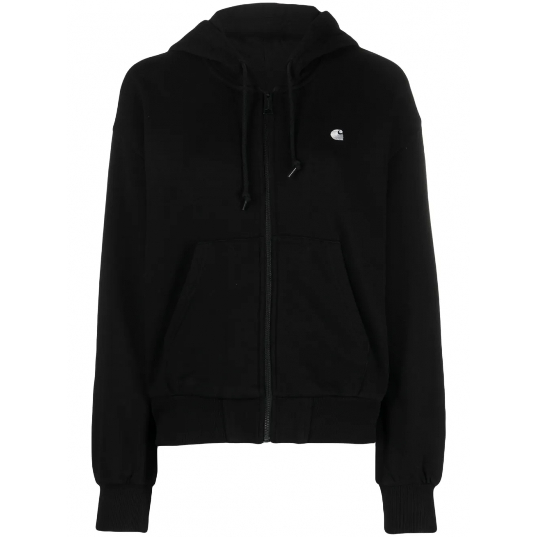 Sweatshirt à capuche  'Logo-Embroidered Zip-Up' pour Femmes