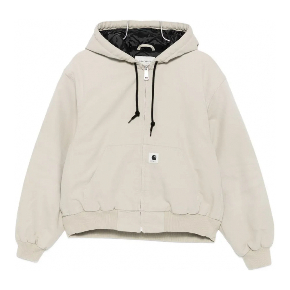 'Hooded Zip-Up' Jacke für Damen