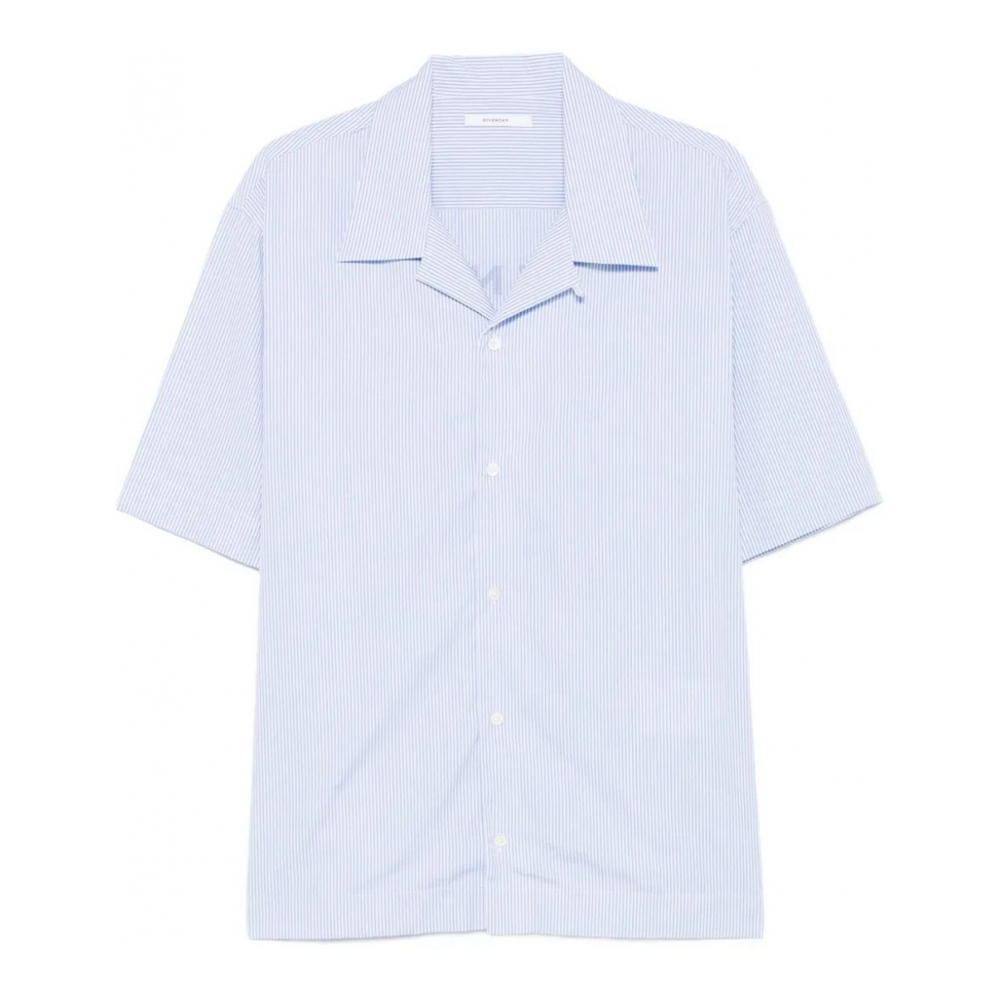 Chemise 'Pinstripe Bowling' pour Hommes