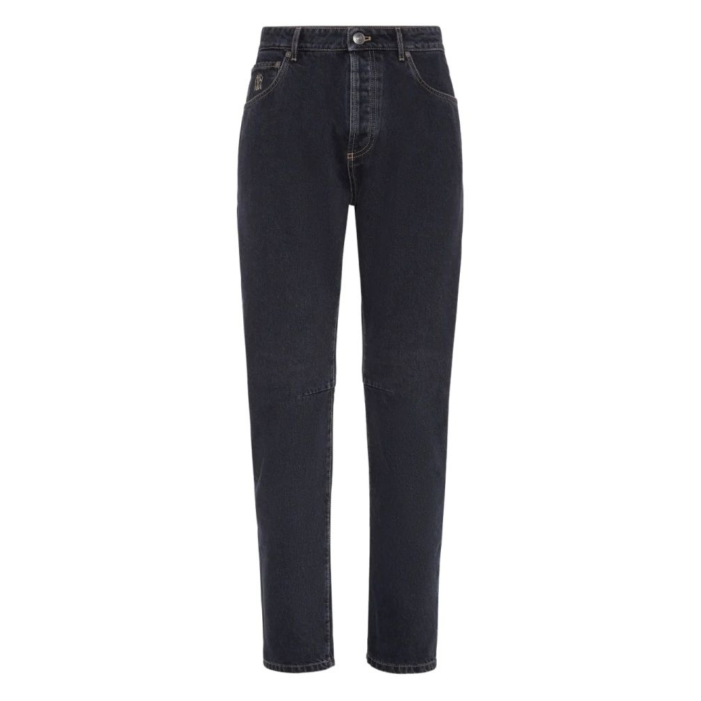 'Leisure Five-Pocket Logo' Jeans für Herren