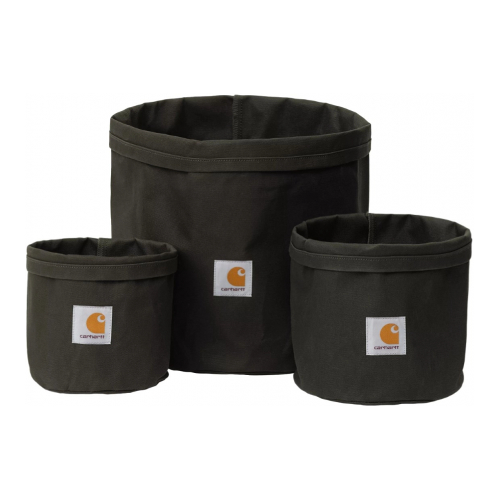 'Front Logo Patch' Ölzeug-Untertasse - 3 Stücke