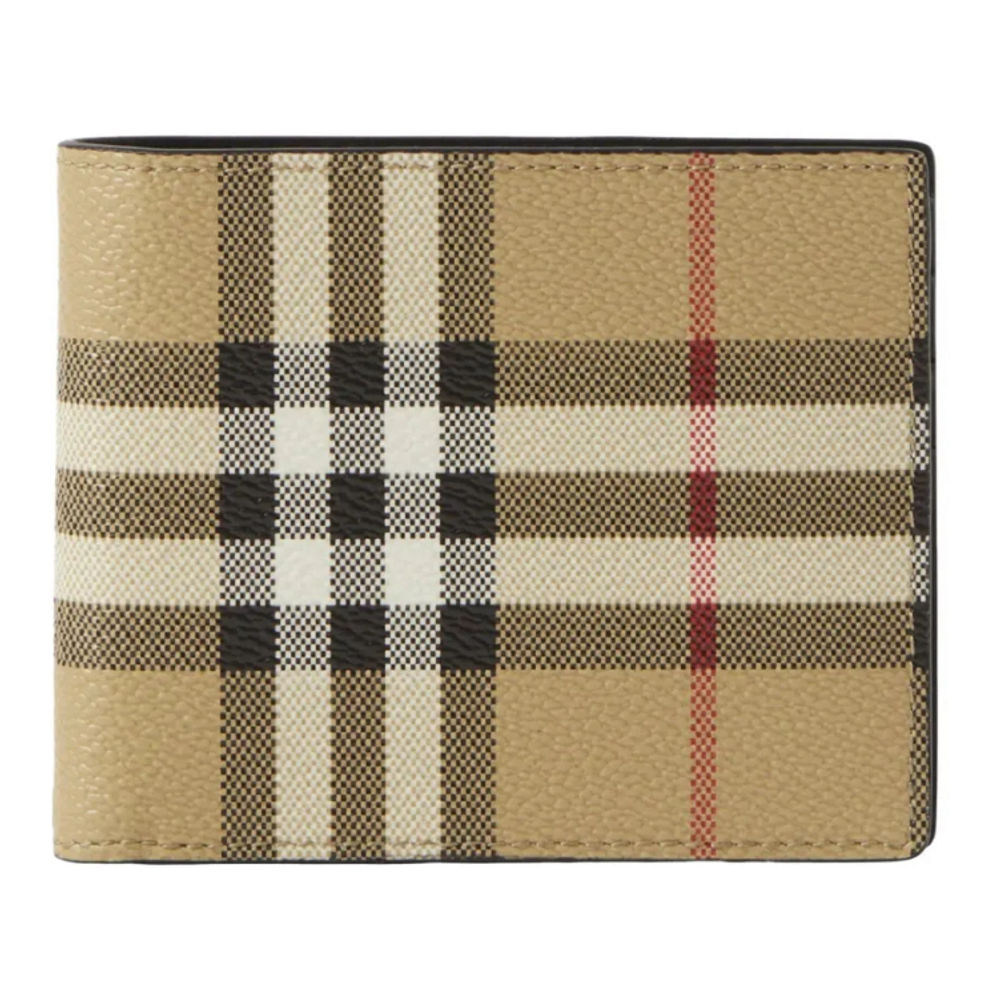 Men's 'Checkered Bi-Fold' Wallet