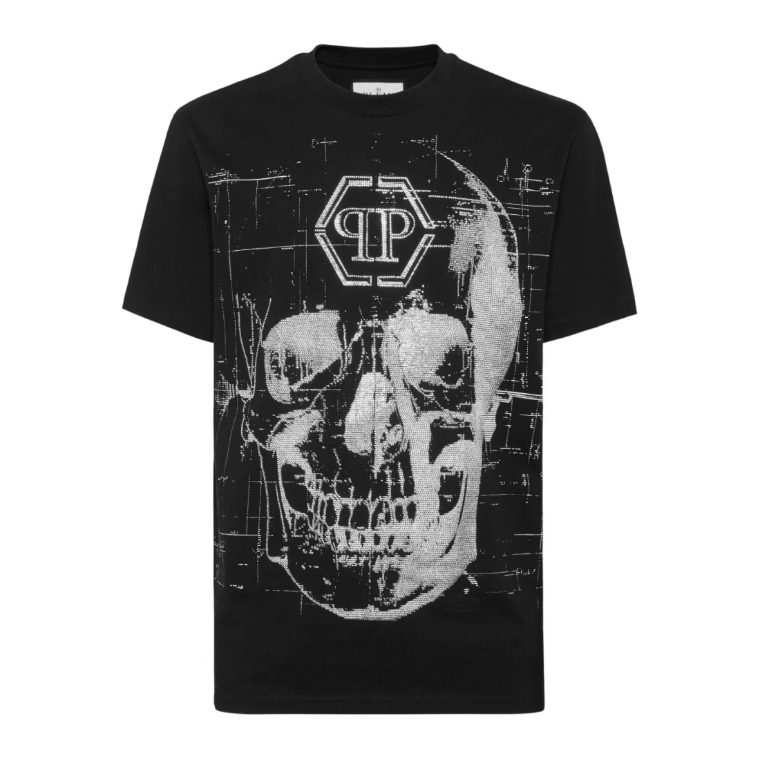 T-shirt 'Skull-Embellished' pour Hommes