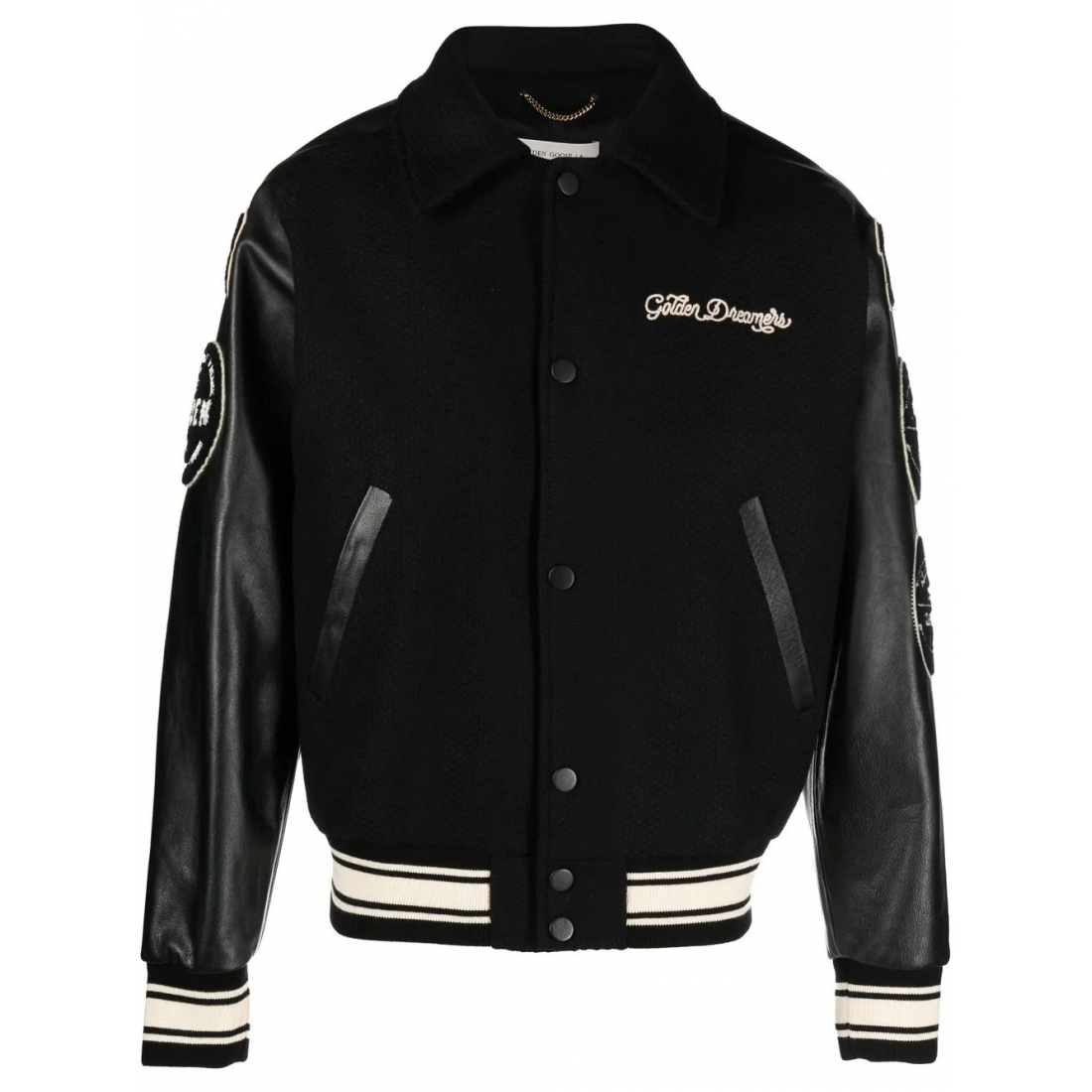 Veste 'Embroidered Letterman' pour Hommes