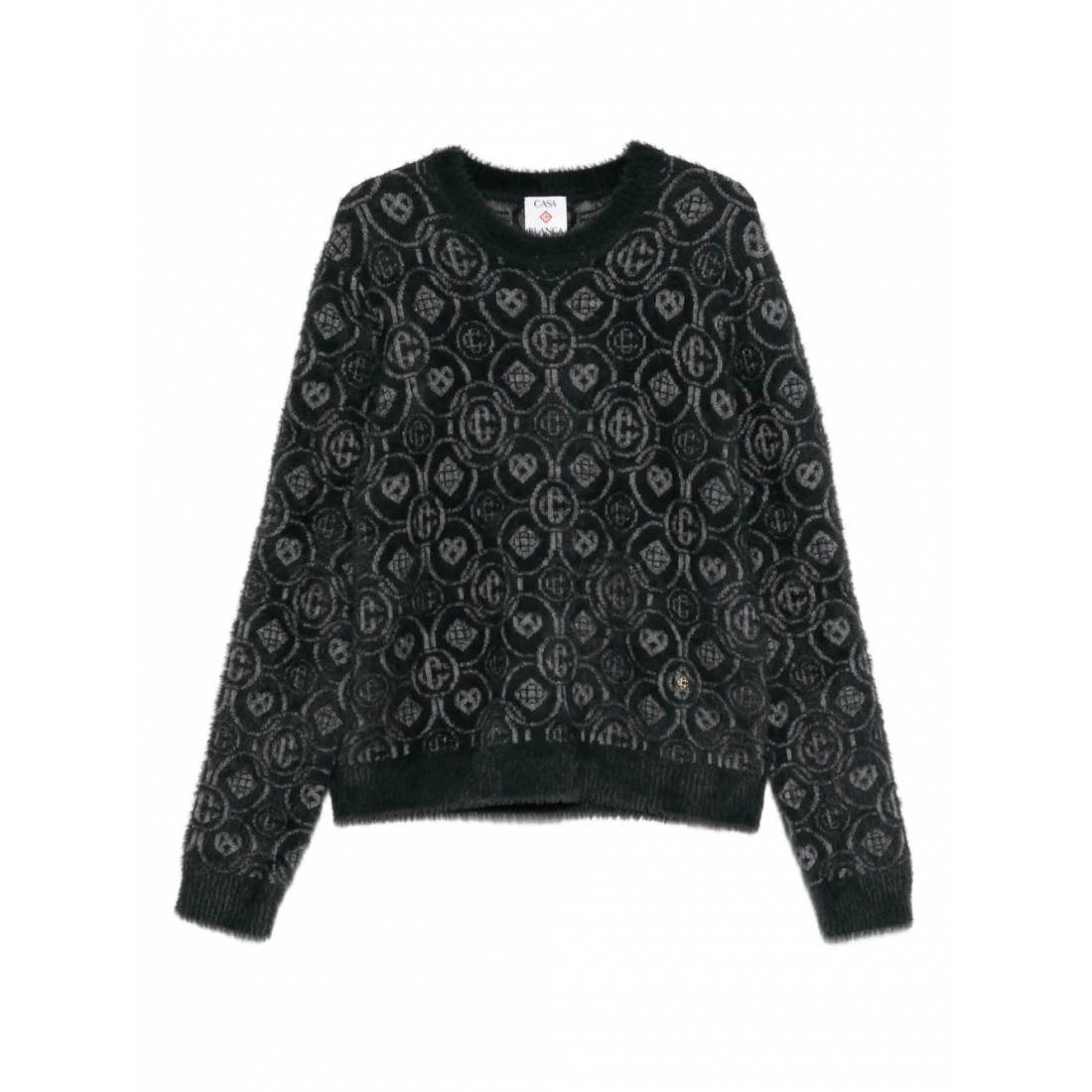 Men's 'Logo-Pattern' Sweater