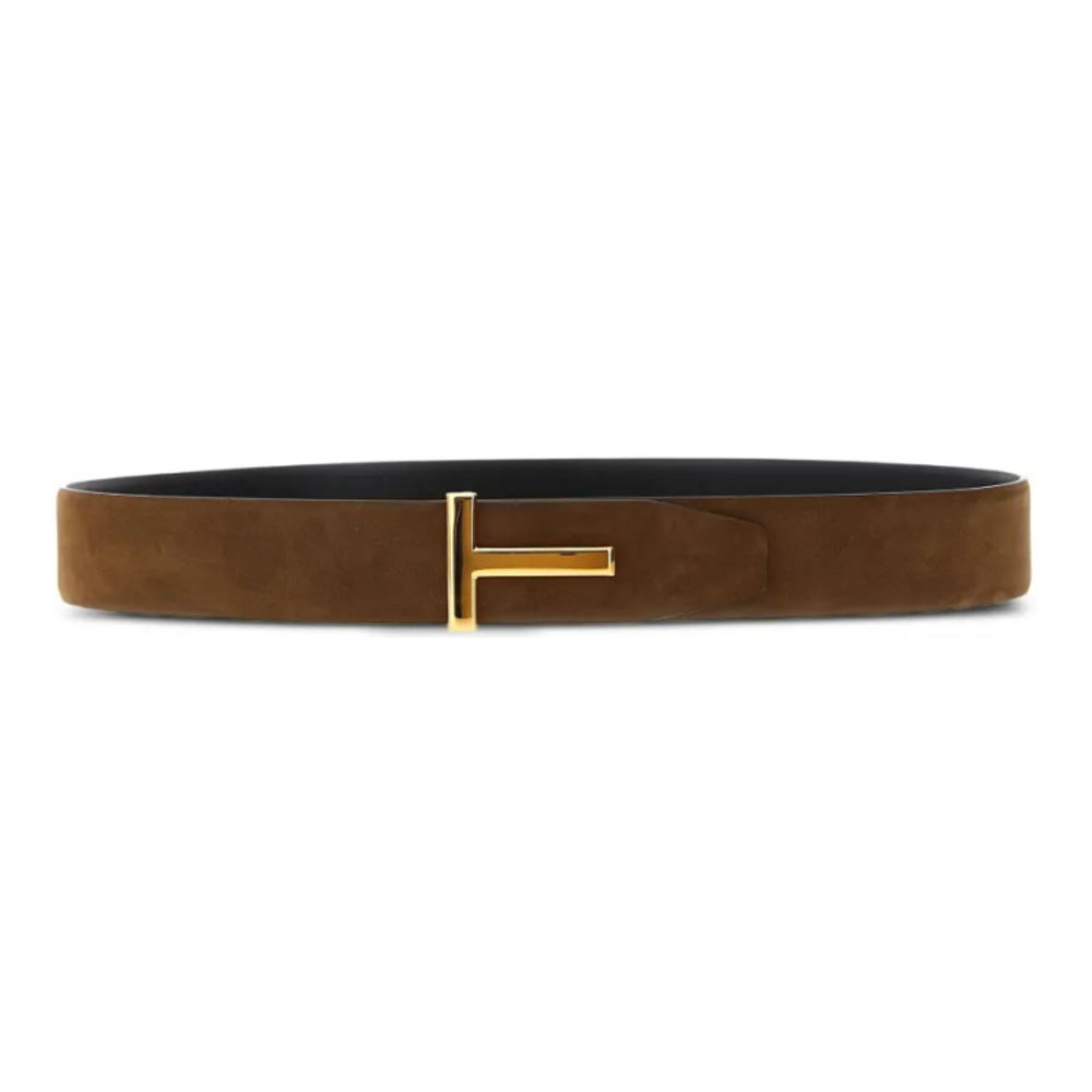 Ceinture 'T-Buckle Reversible' pour Hommes