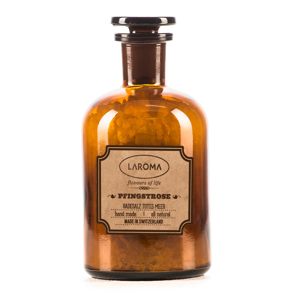 'Peony Apothecary Bottle' Badesalz - 300 g
