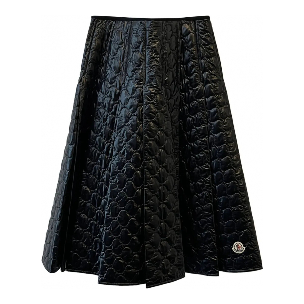 Women's 'Quilted Pleated' Midi Skirt