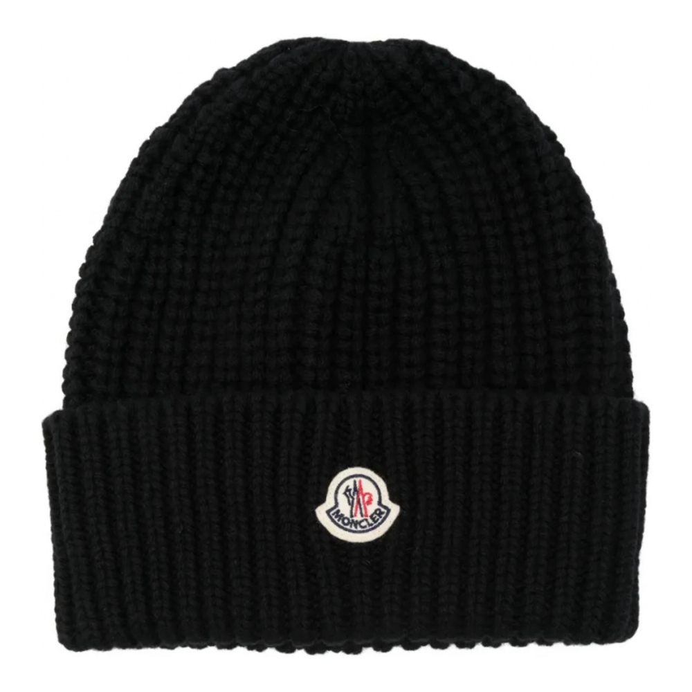 Bonnet 'Ribbed Logo' pour Femmes