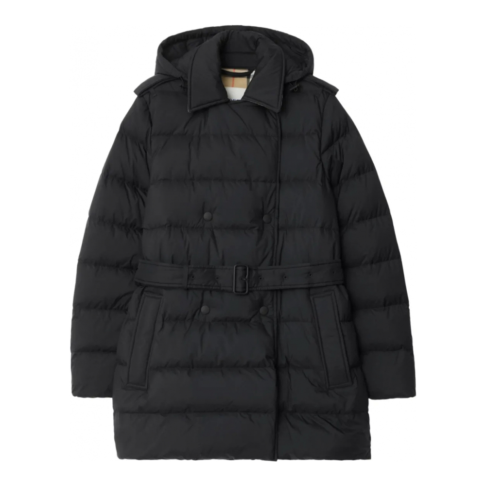 Veste matelassée 'Hooded Belted' pour Femmes