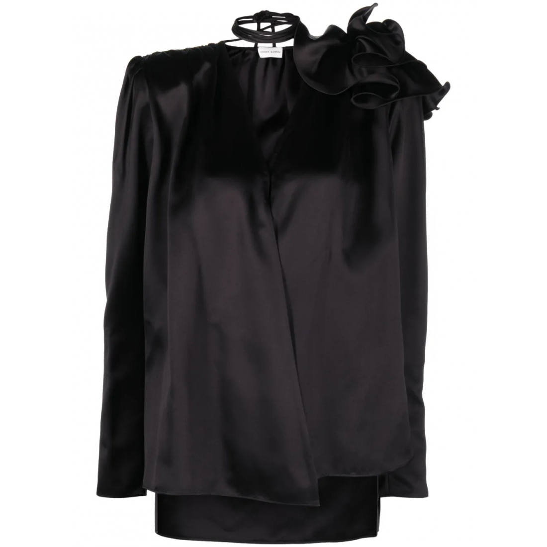 Blouse à manches longues 'Detachable Floral-Appliqué' pour Femmes