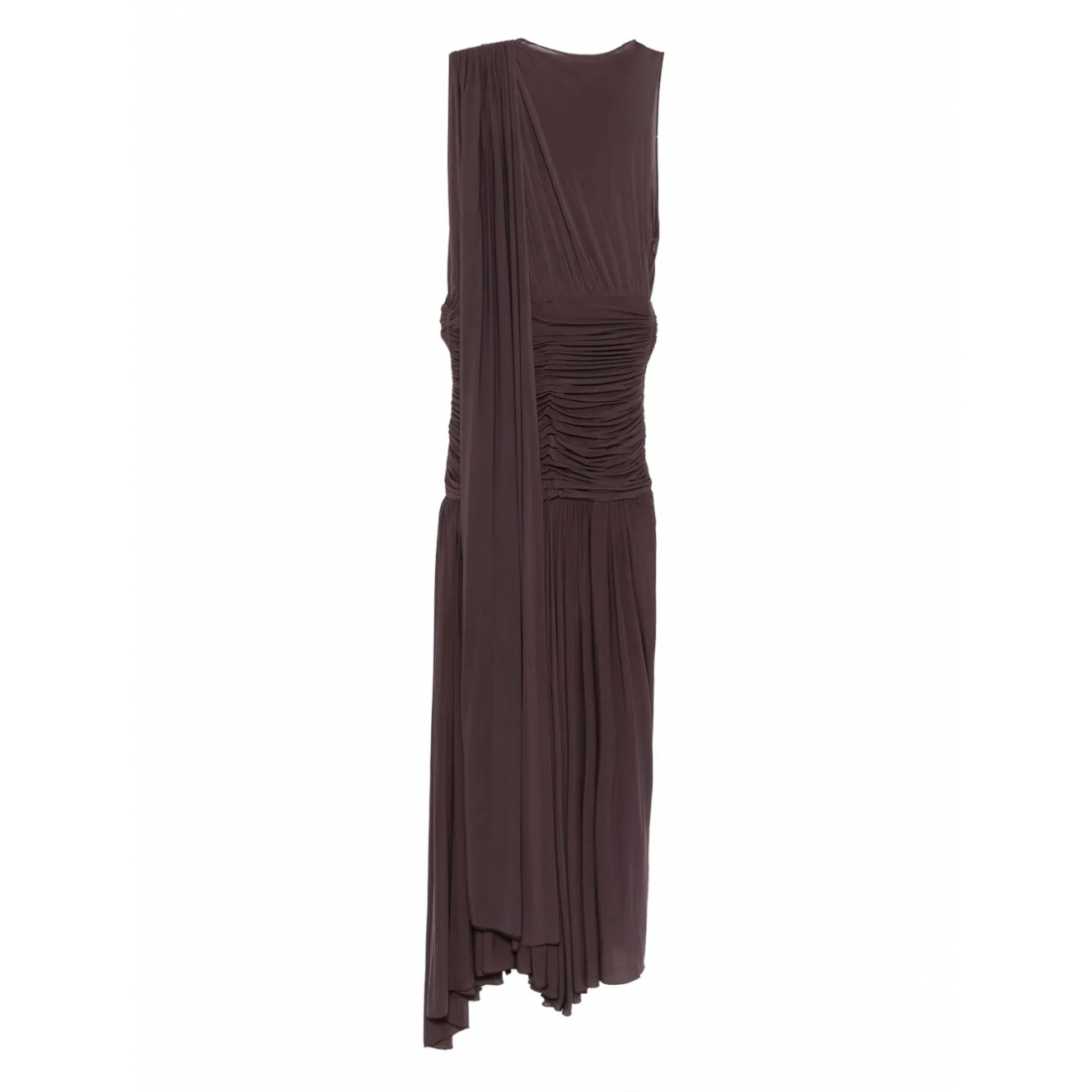 Robe Midi 'Drop-Waist Sheer' pour Femmes