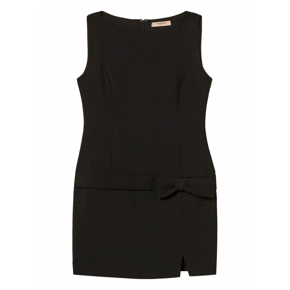 Robe mini 'Bow-Detail Sleeveless' pour Femmes
