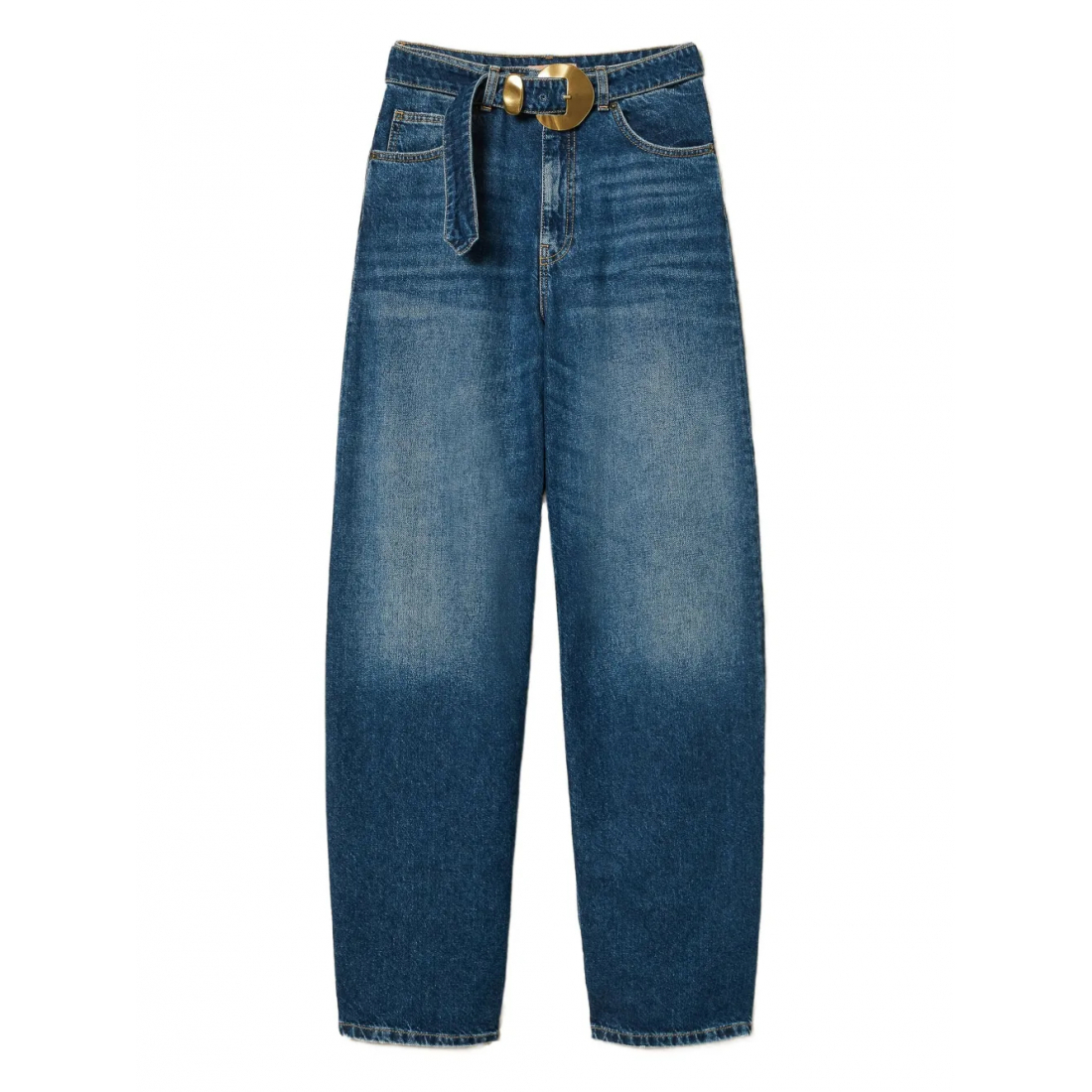 Jeans 'Belted Buckle-Fastening' pour Femmes