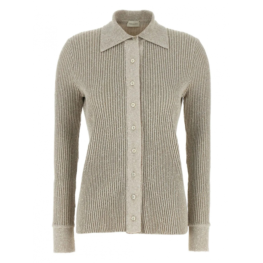 Cardigan 'Marled Ribbed-Knit' pour Femmes