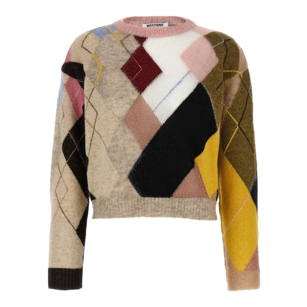 Pull 'Diamond-Pattern' pour Femmes