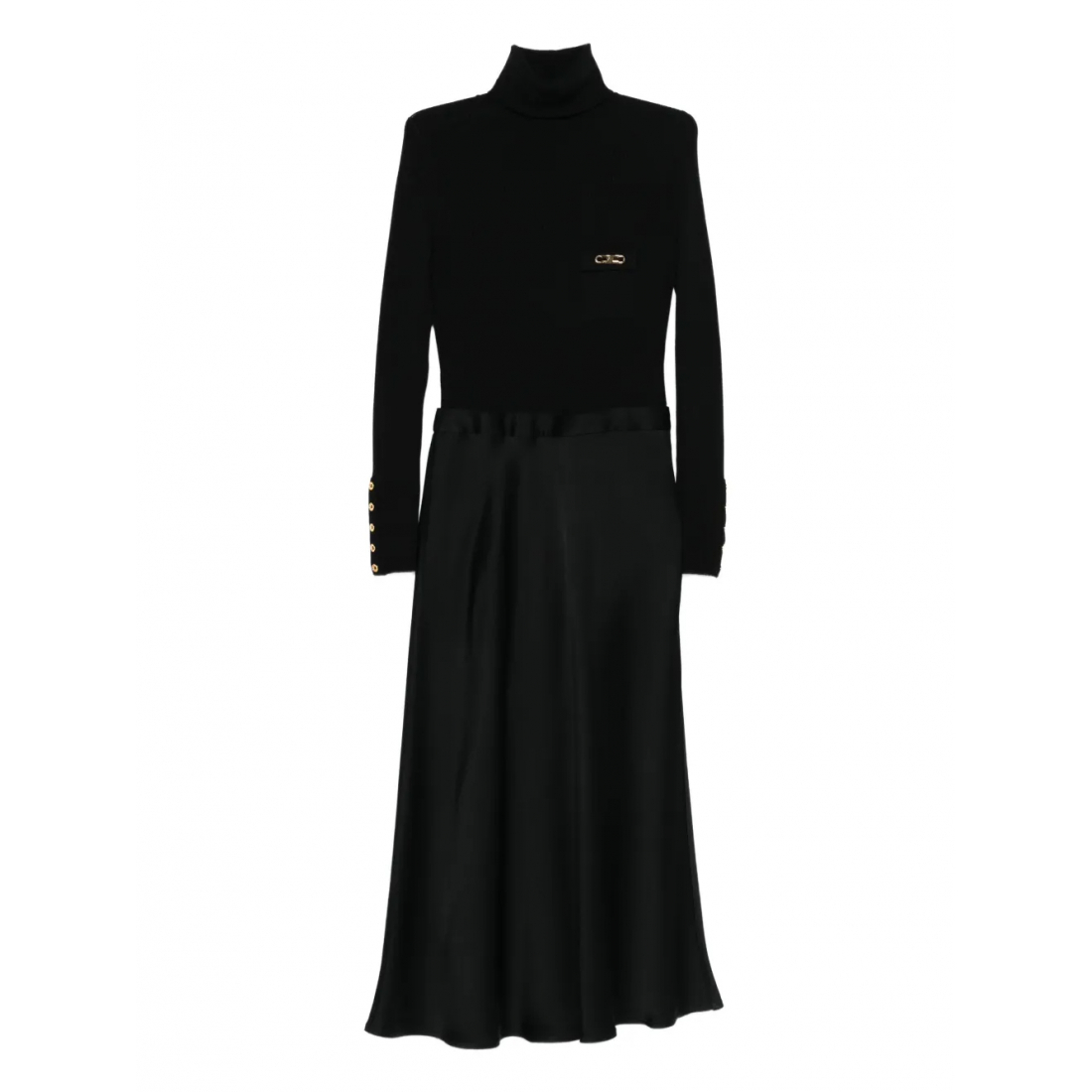 Women's 'Logo-Plaque' Midi Dress