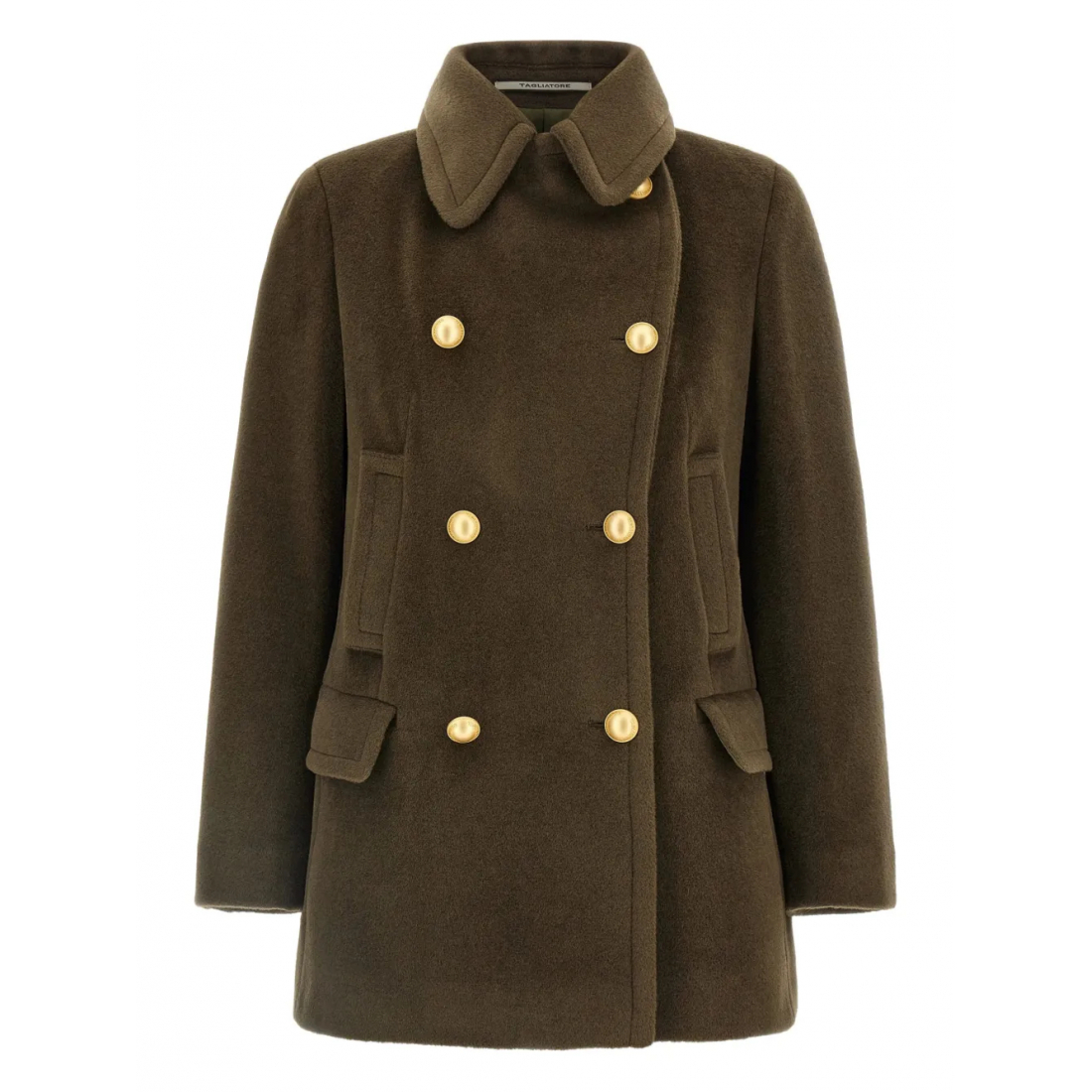 Caban 'Double-Breasted Button-Detail' pour Femmes