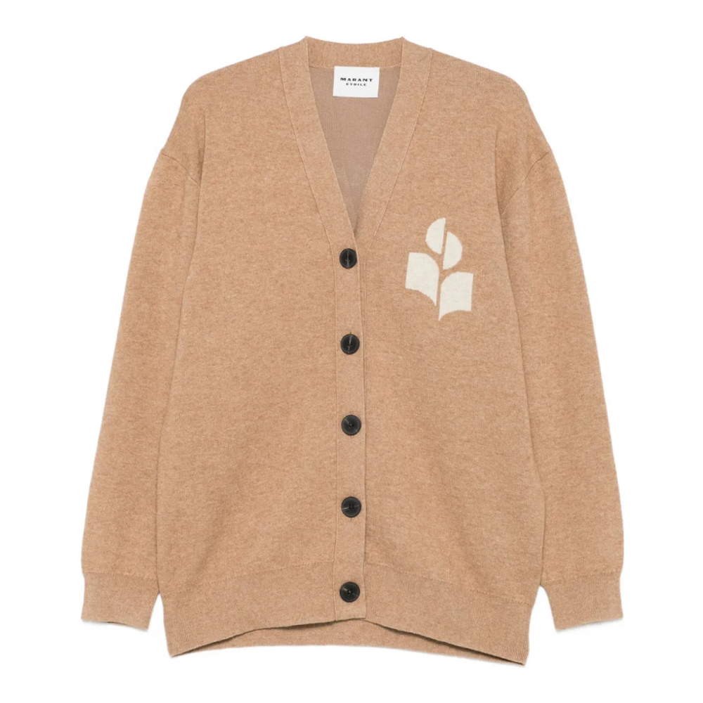 Women's 'Logo-Detail' Cardigan