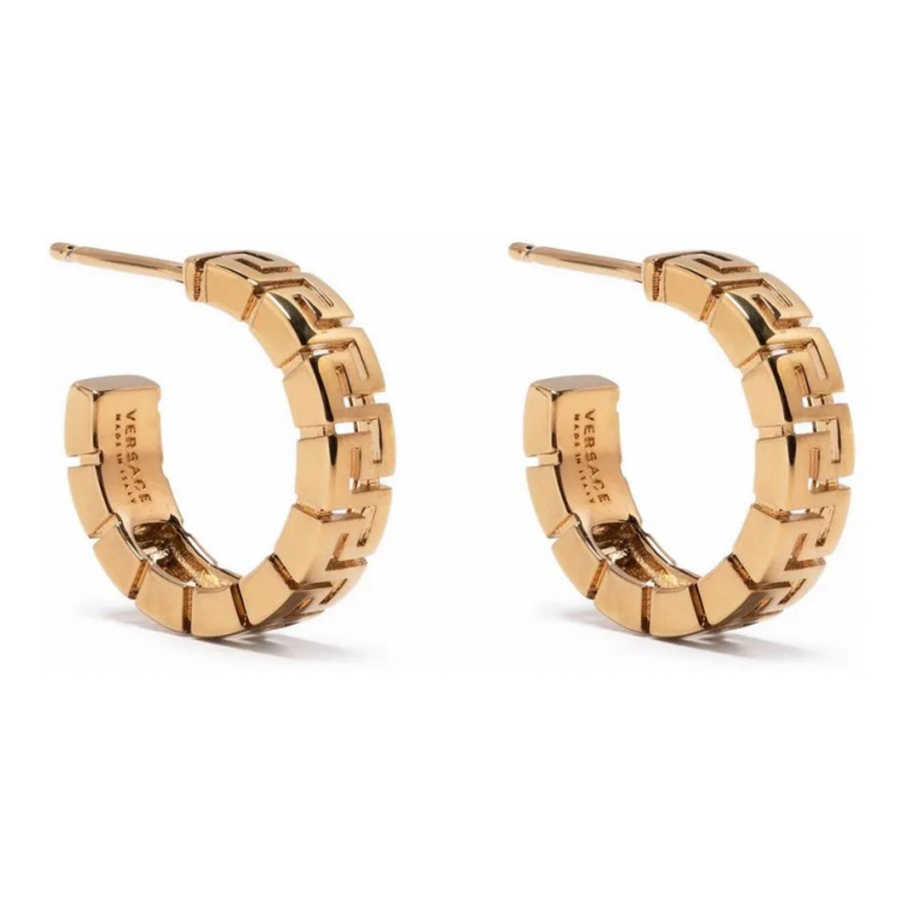 Boucles d'oreilles 'Greca Hoop'