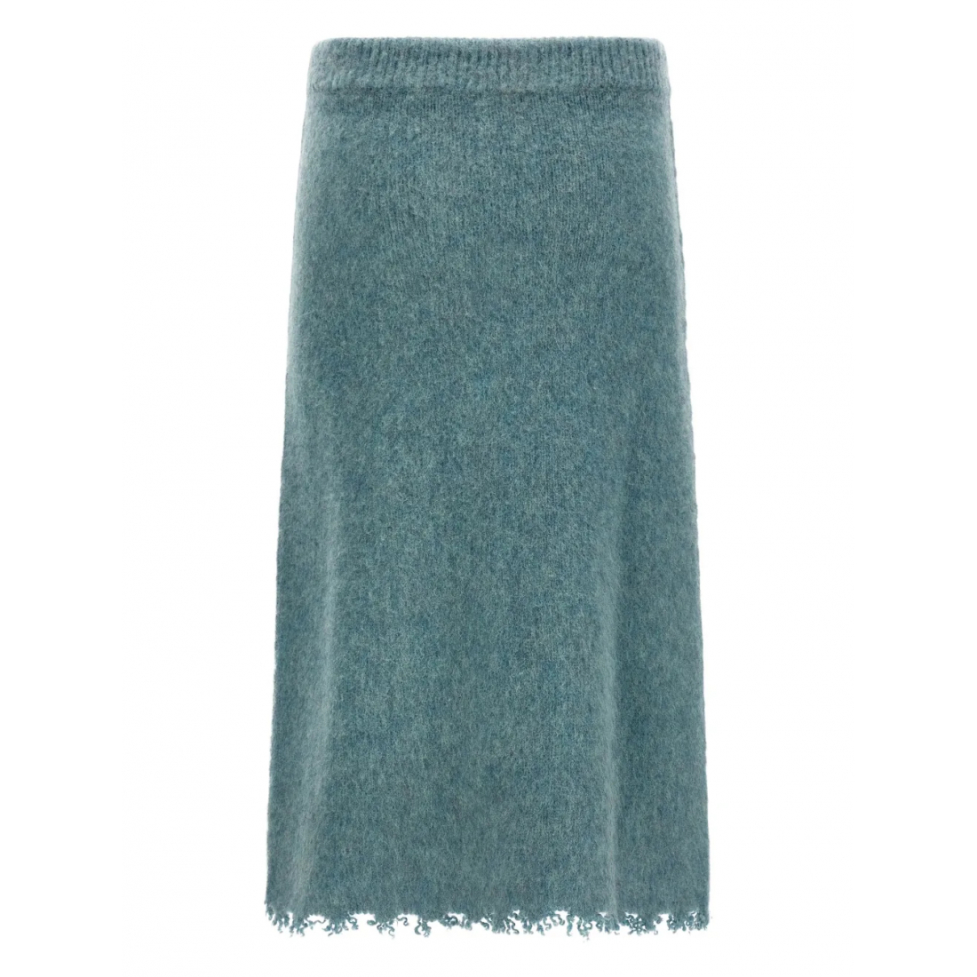 Jupe Midi 'Elastic-Waistband' pour Femmes