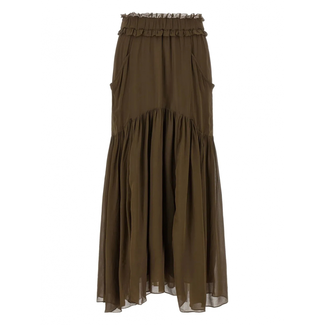 Women's 'Besma Ruffled' Maxi Skirt