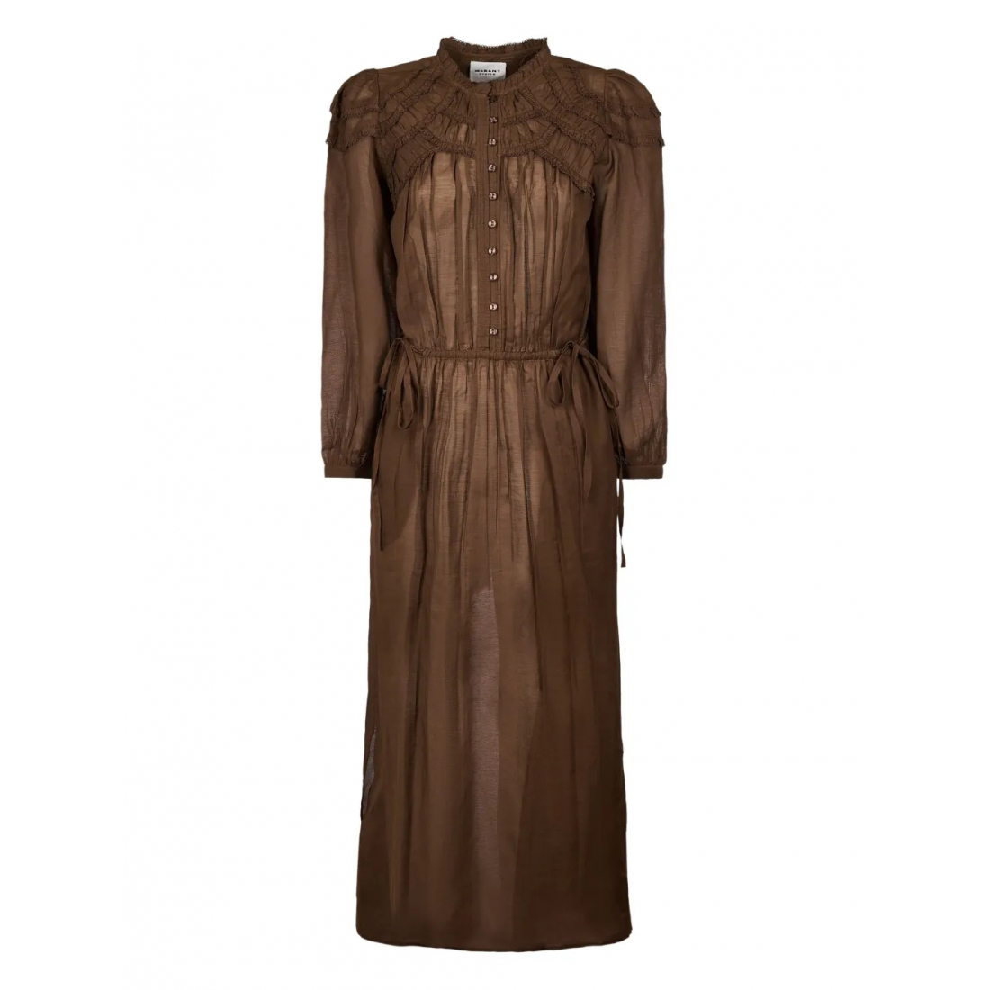 Women's 'Ruffled Button-Front' Maxi Dress