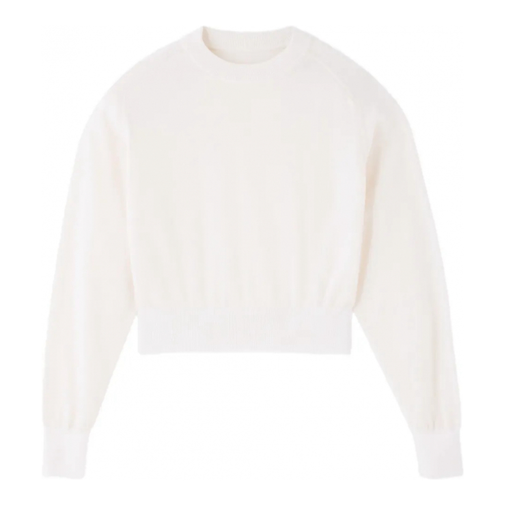 Women's 'The Embroidered Cropped' Sweater
