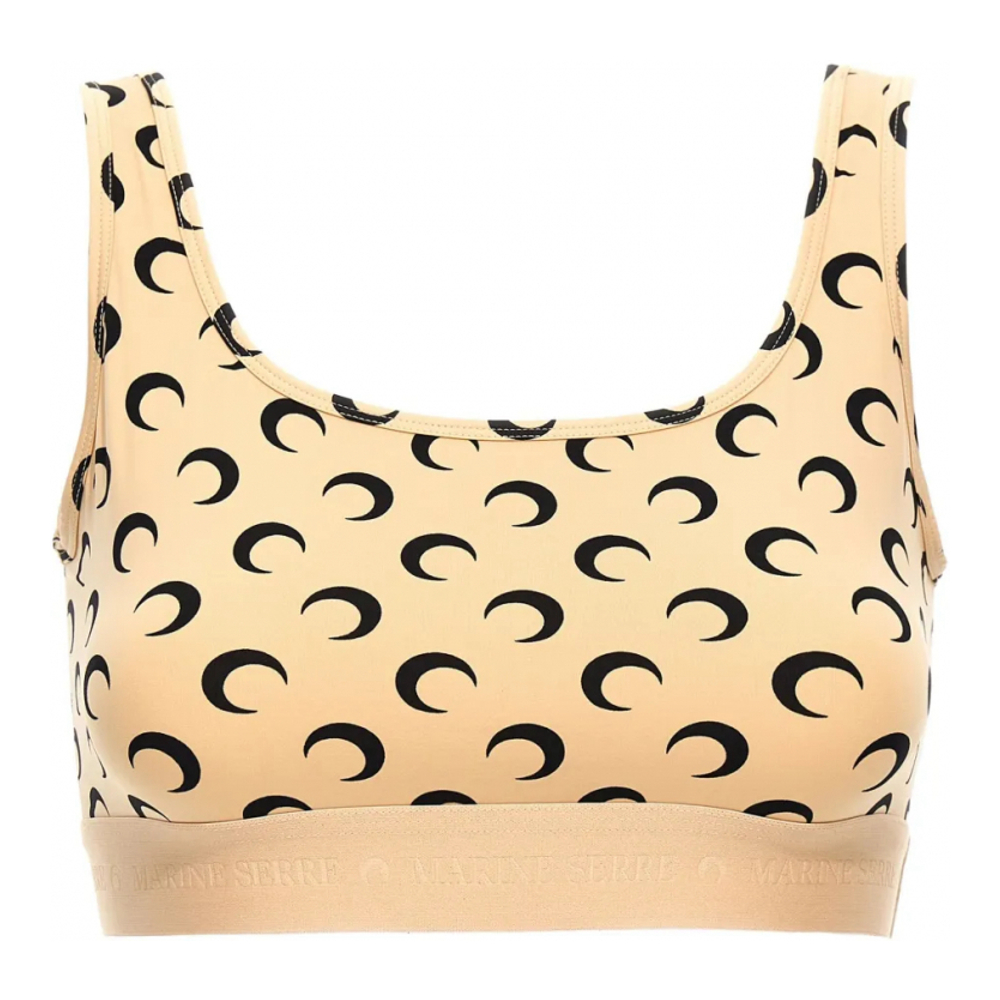 Brassière 'Crescent Moon-Print' pour Femmes