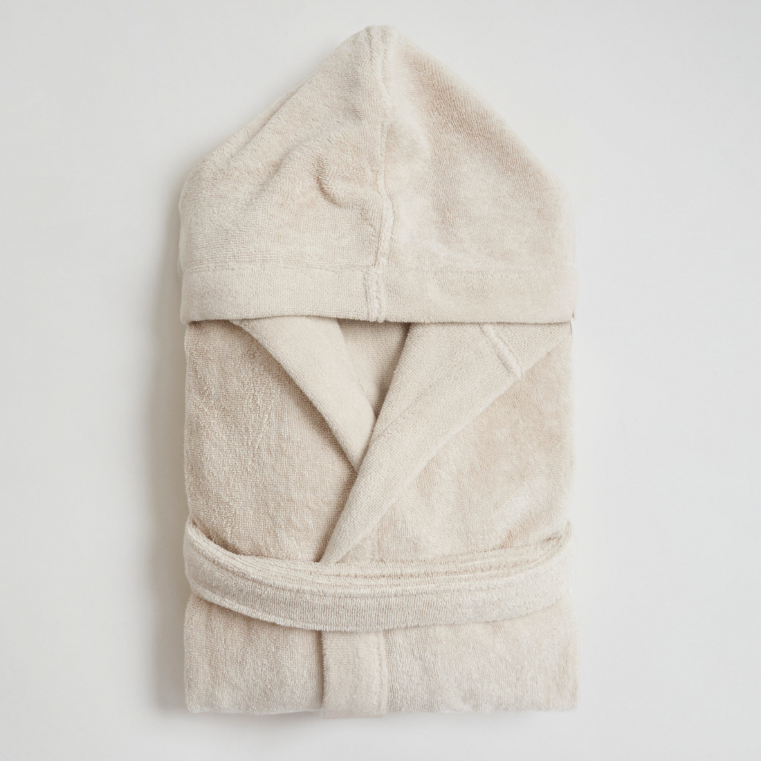 Peignoir À Capuche Shizen Essence, Naturel