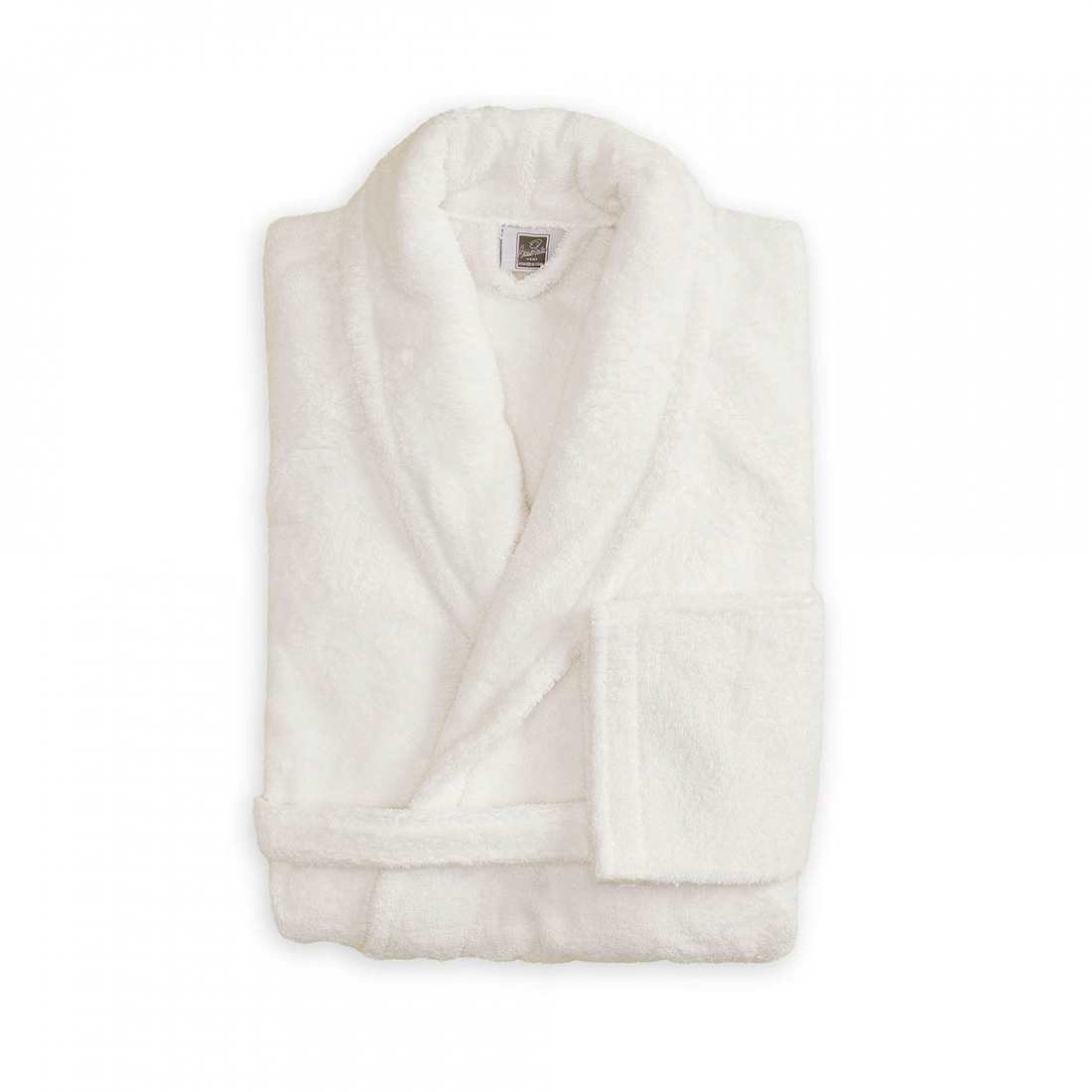 Elisa Peignoir Col Châle, Ivoire