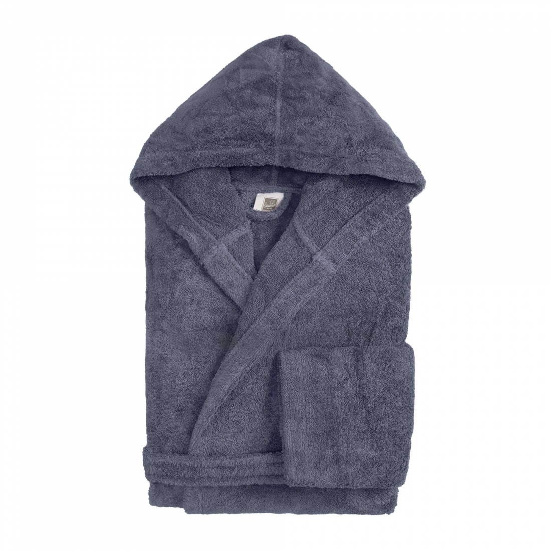 Elisa Peignoir À Capuche, Bleu