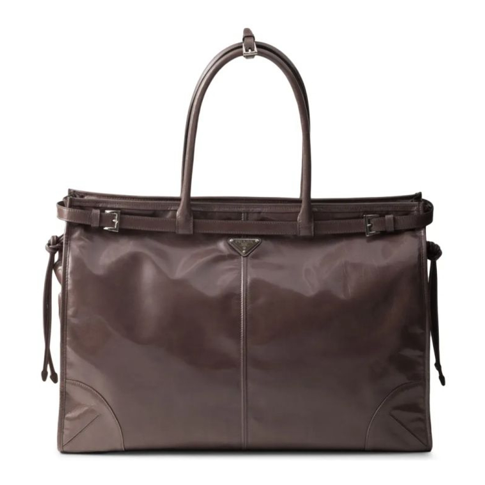 Men's 'Triangle-Logo' Tote Bag