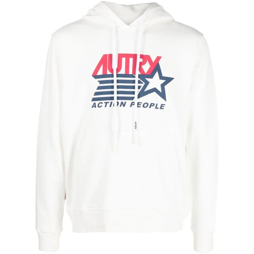 Sweatshirt à capuche  'Logo-Print Drawstring' pour Hommes