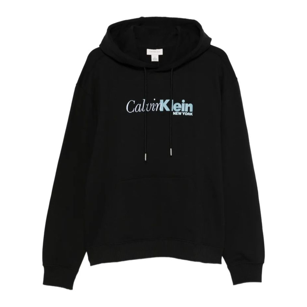 Sweatshirt 'Logo-Print Hooded' pour Hommes