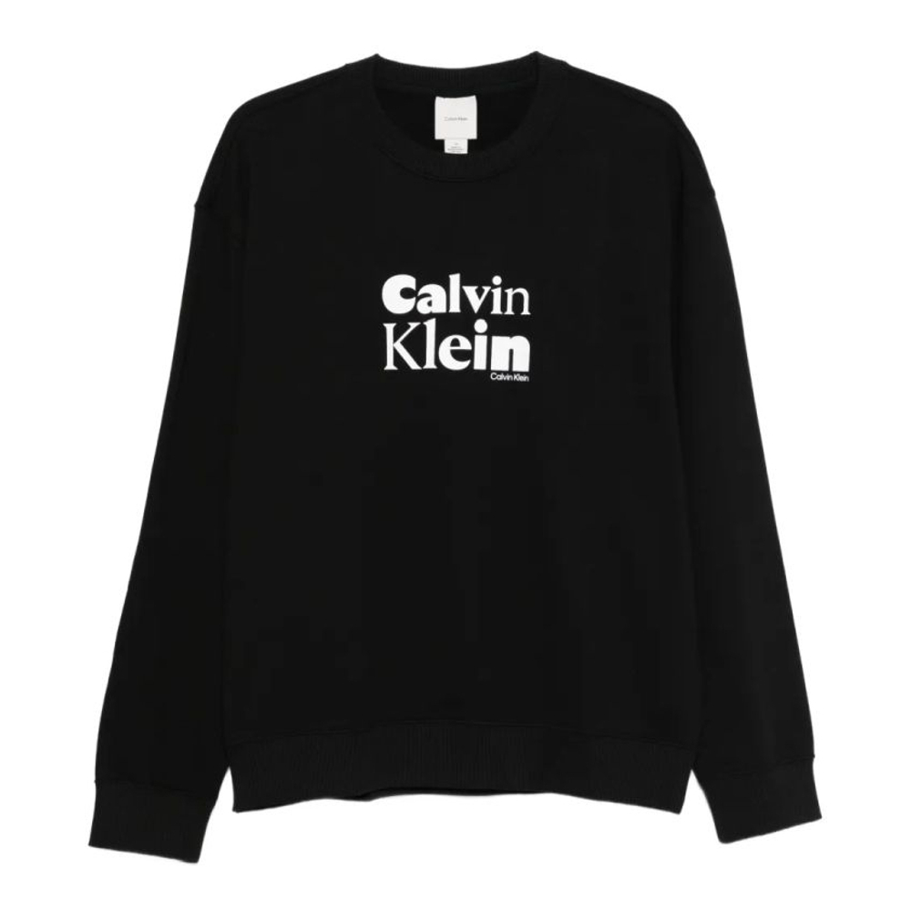 Sweatshirt 'Logo-Print Crew Neck' pour Hommes