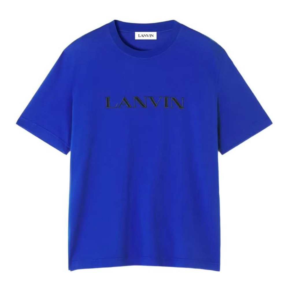 T-shirt 'Logo-Embroidered' pour Hommes