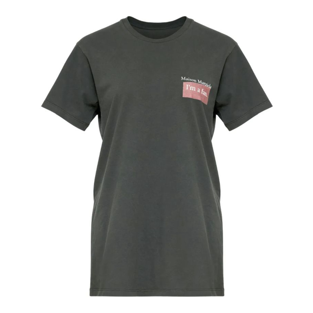 T-shirt 'Slogan-Print' pour Hommes