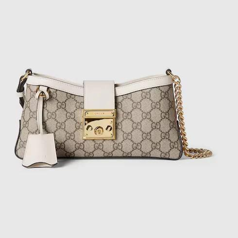 Women's 'GG Supreme Padlock' Shoulder Bag