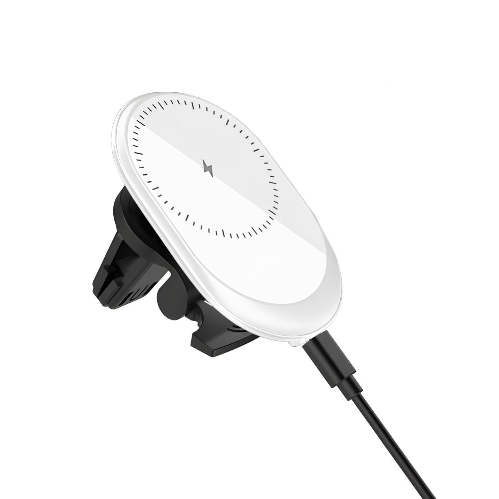 'Magnetic Car Mount' Induktionsladegerät für Auto - 15 Watt - Weiss
