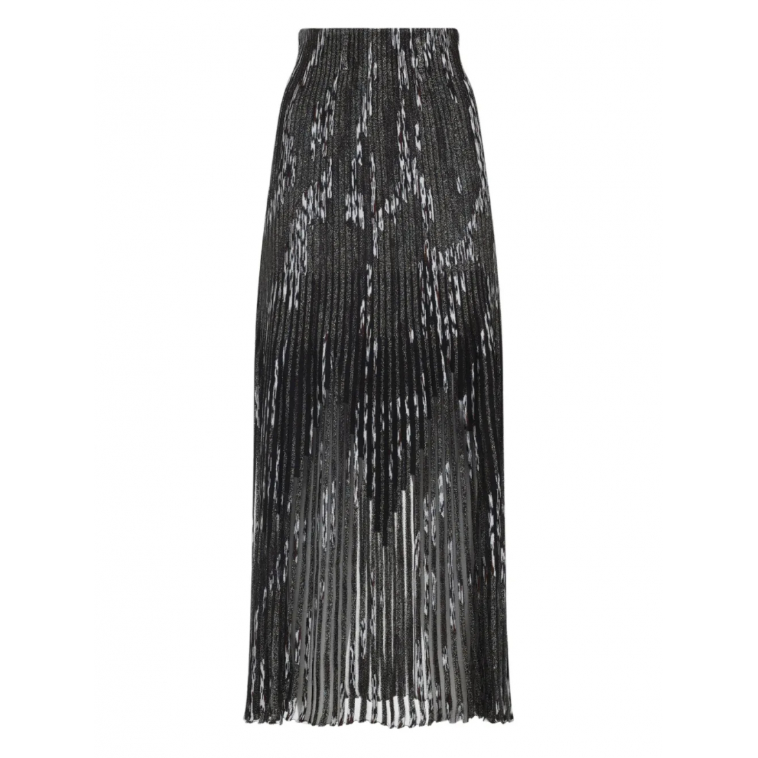 Jupe Maxi 'Pleated Lurex' pour Femmes