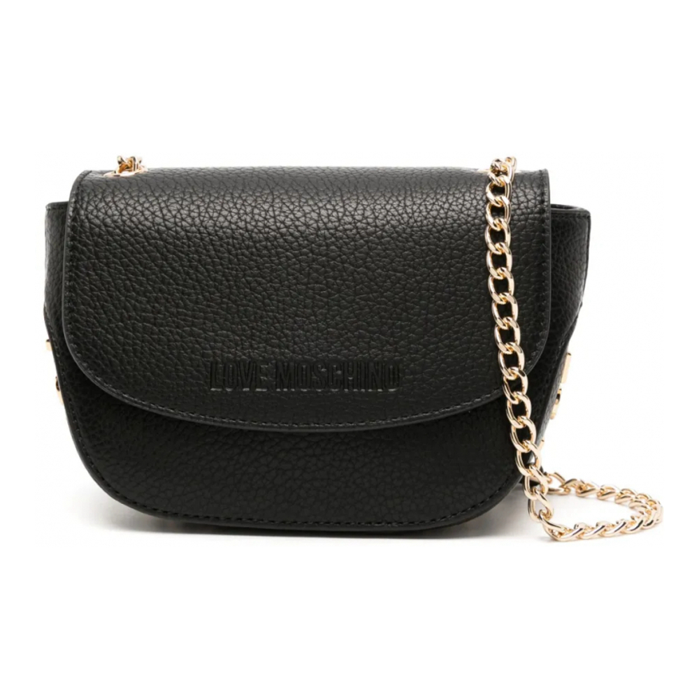 Sac à bandoulière 'Logo-Lettering Grained' pour Femmes