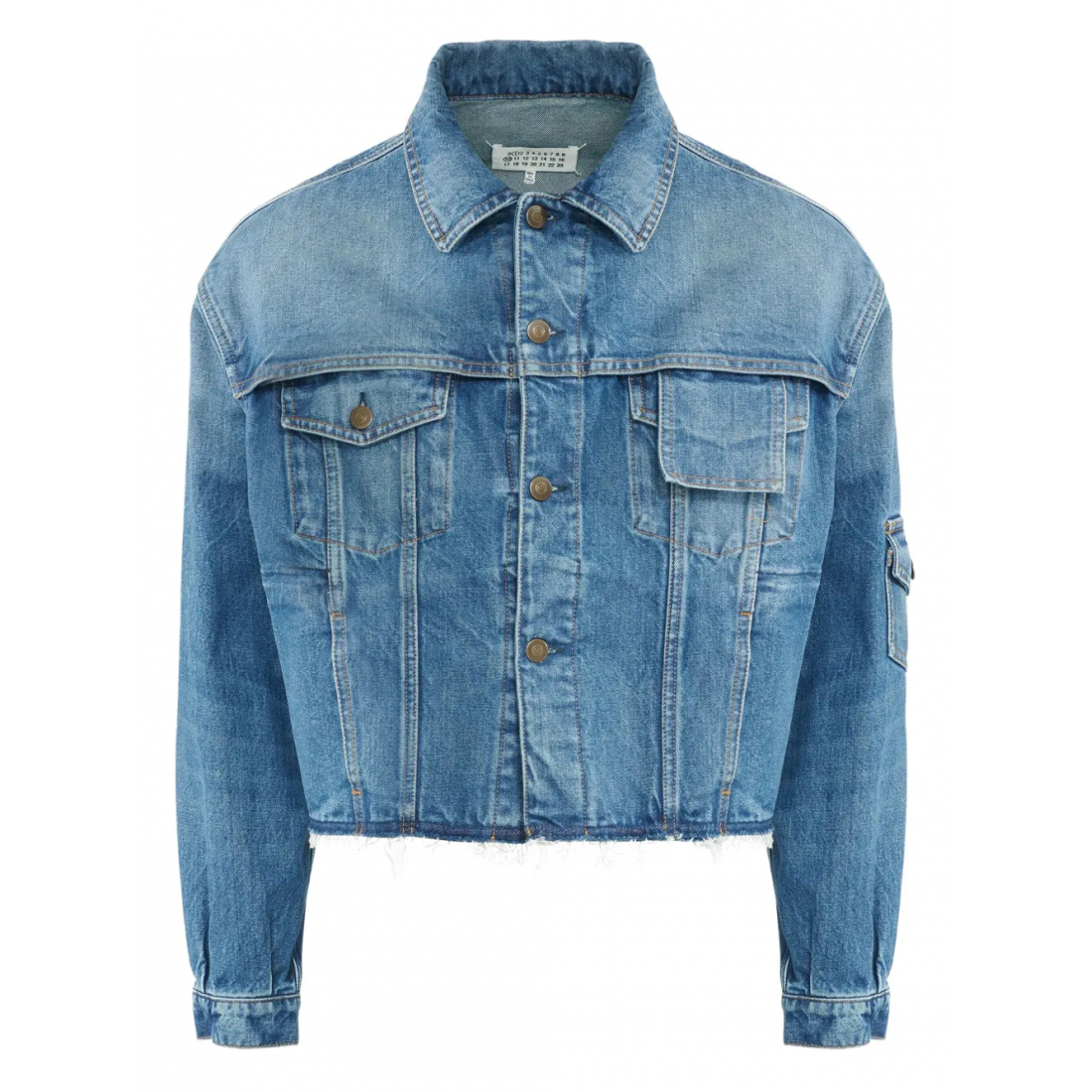 Veste en jeans 'Frayed'