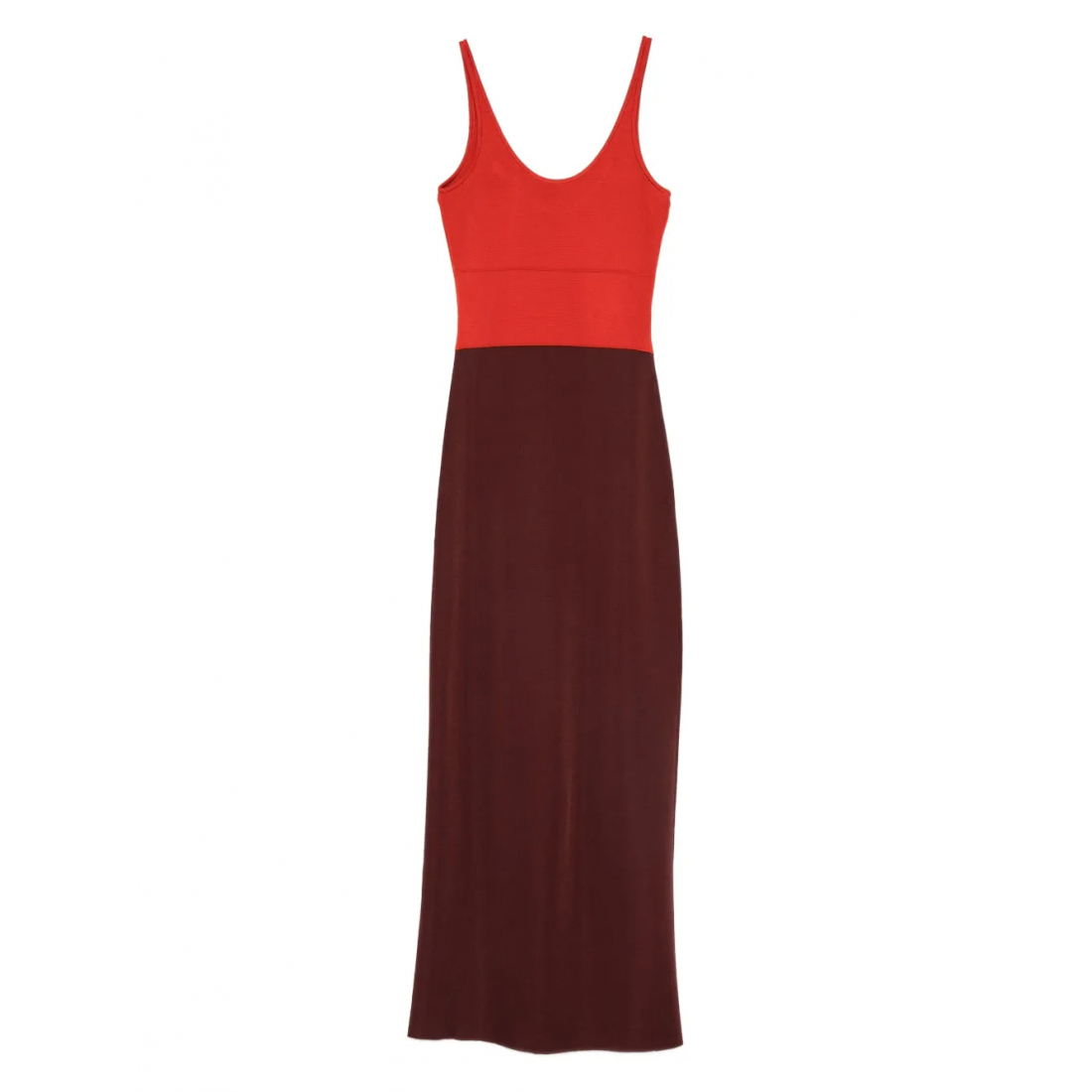 Women's 'Two-Tone' Midi Dress