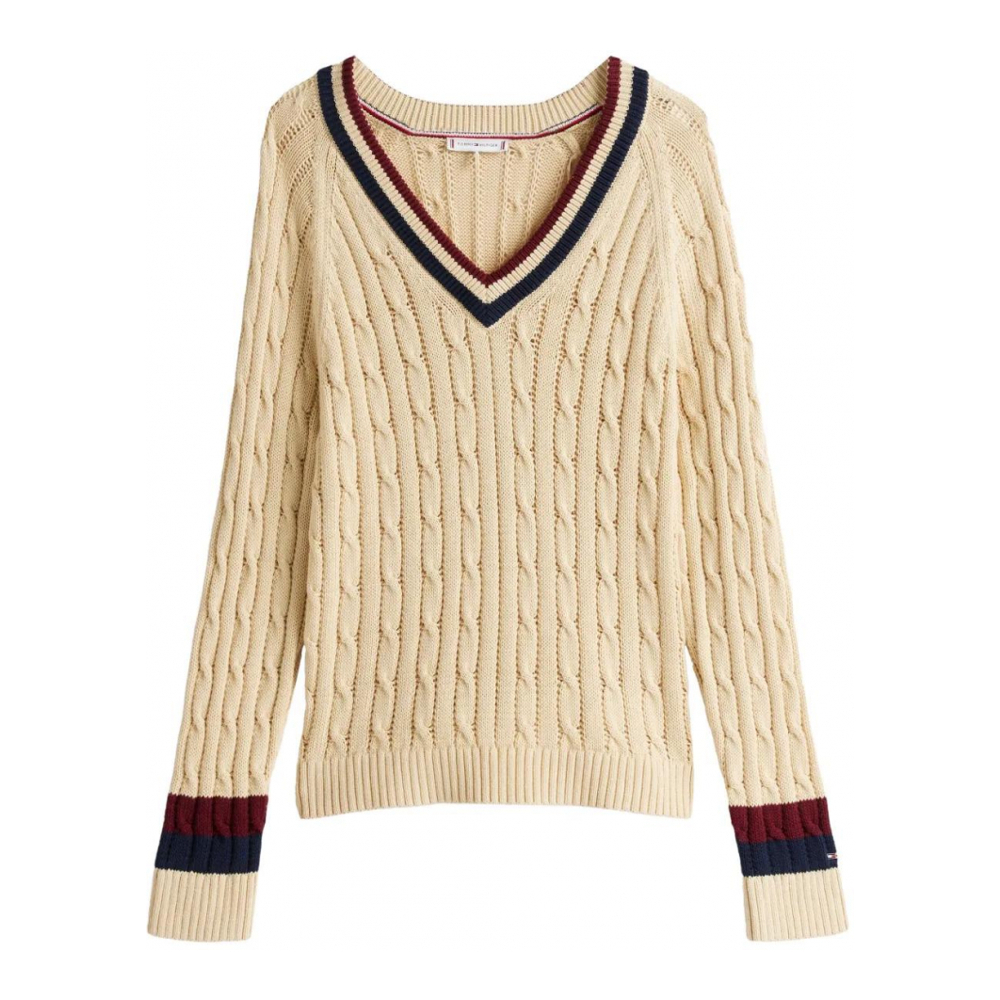 Pull 'Cable-Knit' pour Femmes