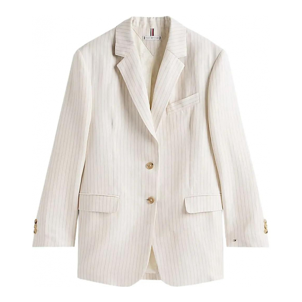 'Striped' Klassischer Blazer für Damen