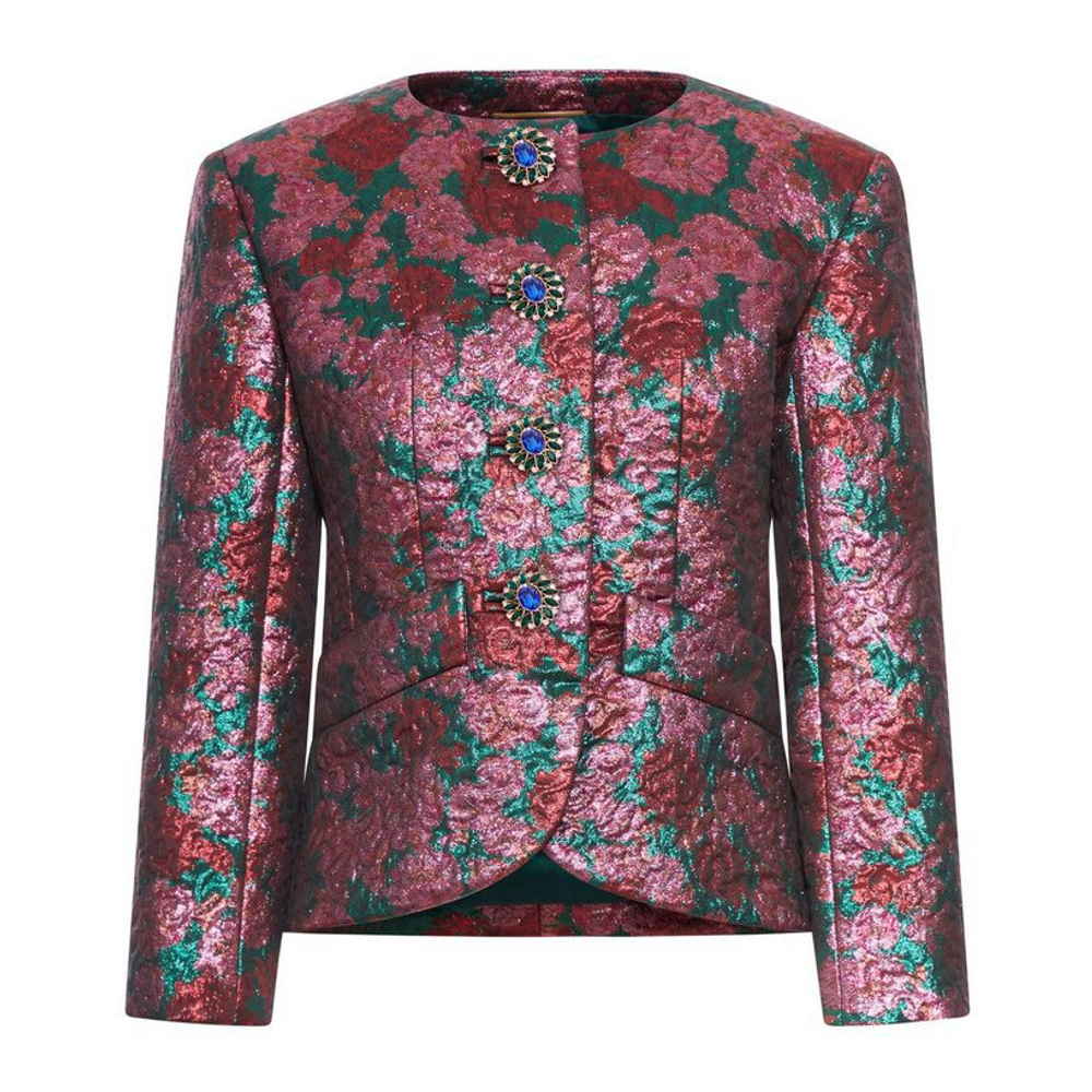 Veste 'All-Over Patterned Crewneck' pour Femmes